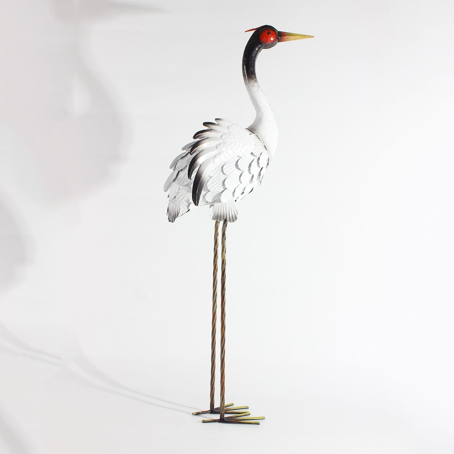 木製 鶴 置物 木彫 一刀彫 兎 置物 泉鶴寿斎 うさぎ 卯年 干支飾り オブジェ