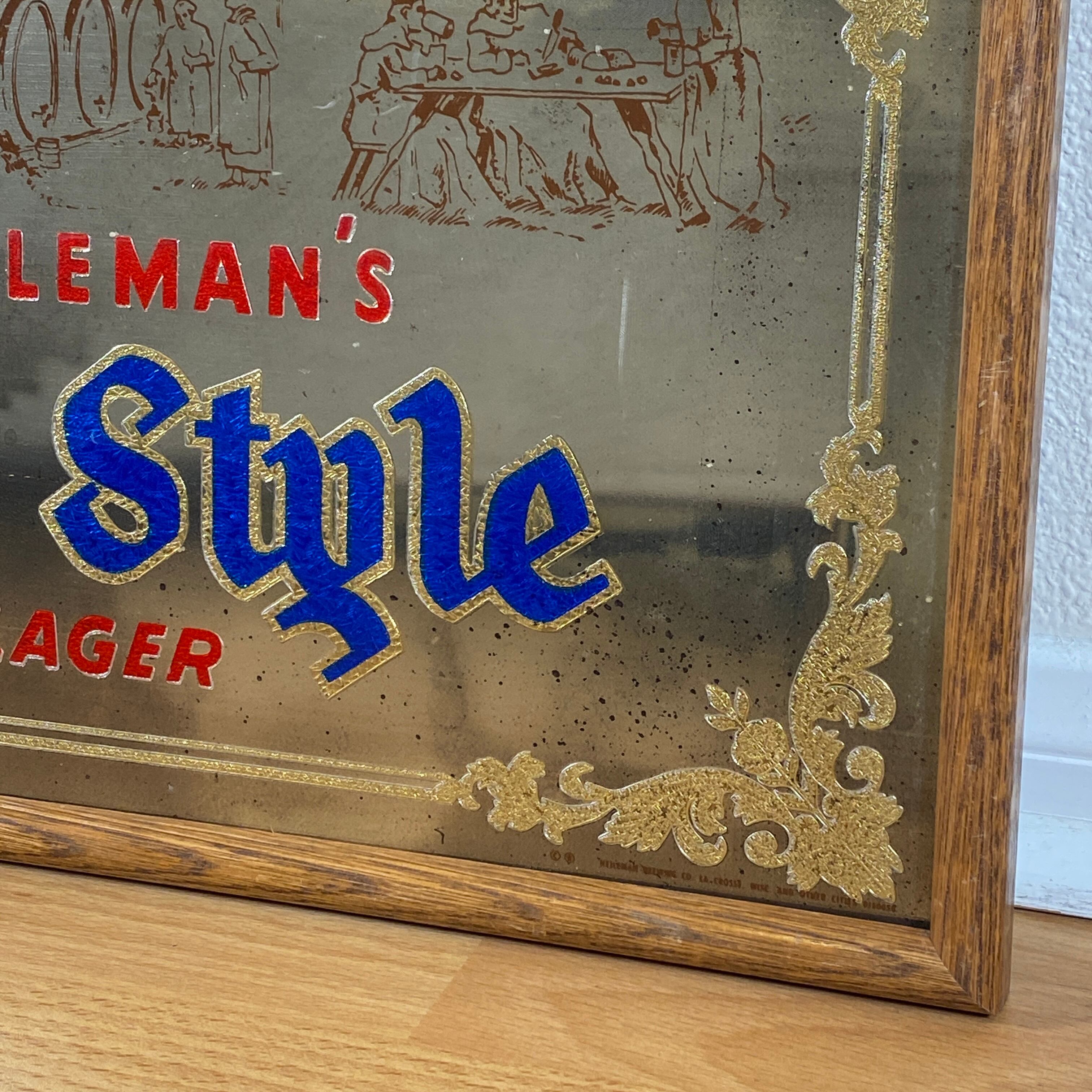 1115 ビンテージ パブミラー Heileman's Old Style | VINTAGE RUSH