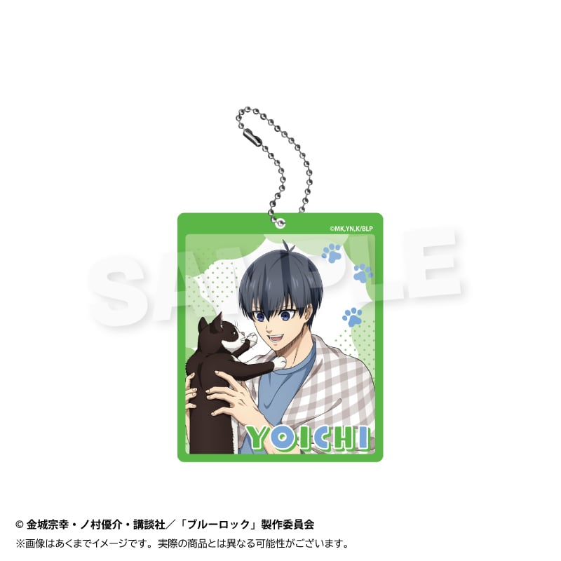 5月発売予定】ブルーロック トレーディングアクリルキーホルダー 猫と