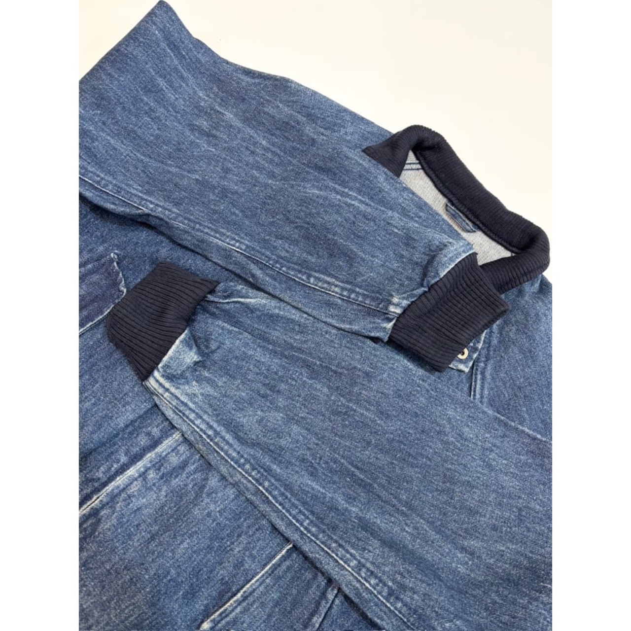 90s Ralph Lauren DENIM HARRINGTON JACKET Size M