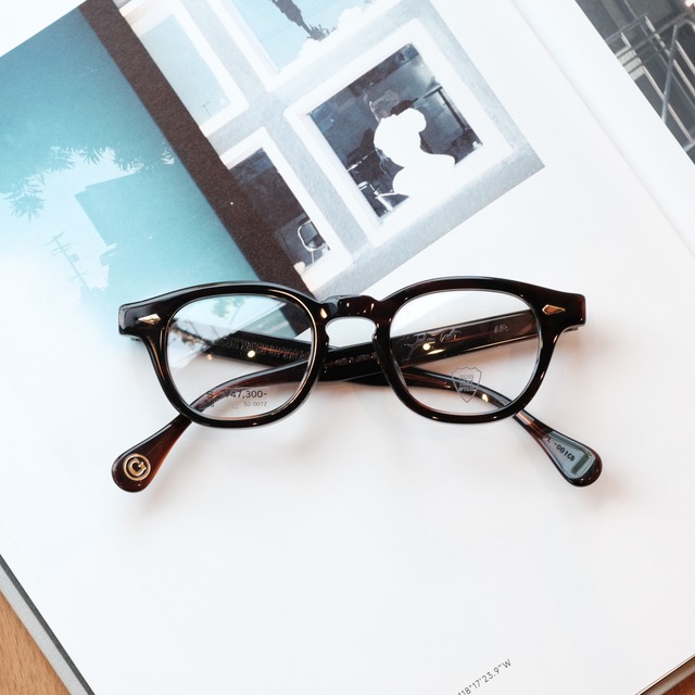 【JULIUS TART OPTICAL】AR 44□22 Gold Edition -  Deep Brown Sasa (SMALL)