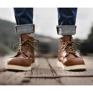 Brown Split Leather Boots / ブラウン スプリット レザー ブーツ