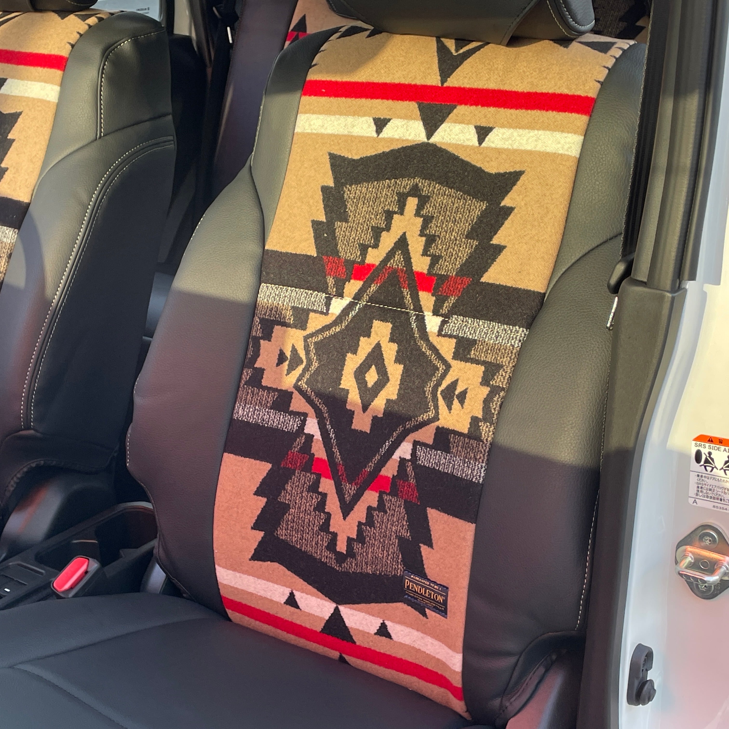 新型ジムニー ノマド JC74 用 ペンドルトンコラボシートカバー