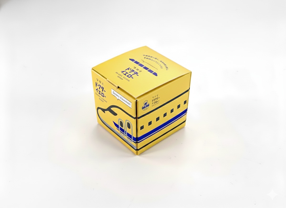 つなぐドクターイエローチョコ | NEJI CHOCO LABORATORY