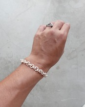 Karen Silver Bracelet (22cm) #3