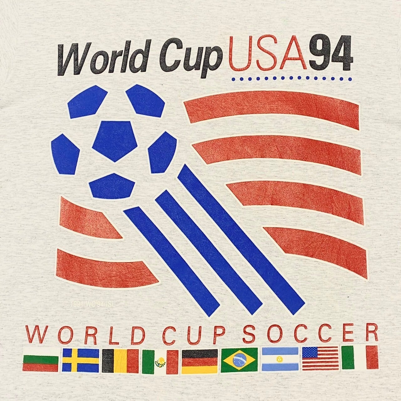 1994年アメリカＷ杯　公式ライセンスTシャツ 1994年アメリカW杯 公式ライセンスTシャツ 1994年アメリカW杯 公式