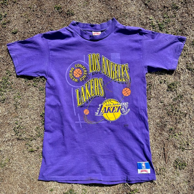 90s NBA Los Angeles Lakers T-shirt | steez 【スポーツ古着専門店】