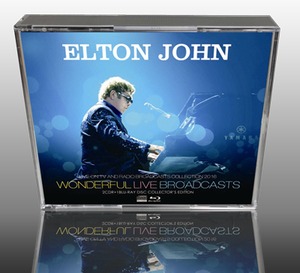NEW ELTON JOHN  WONDERFUL LIVE BROADCASTS 2CDR+1BLURAY　Free Shipping