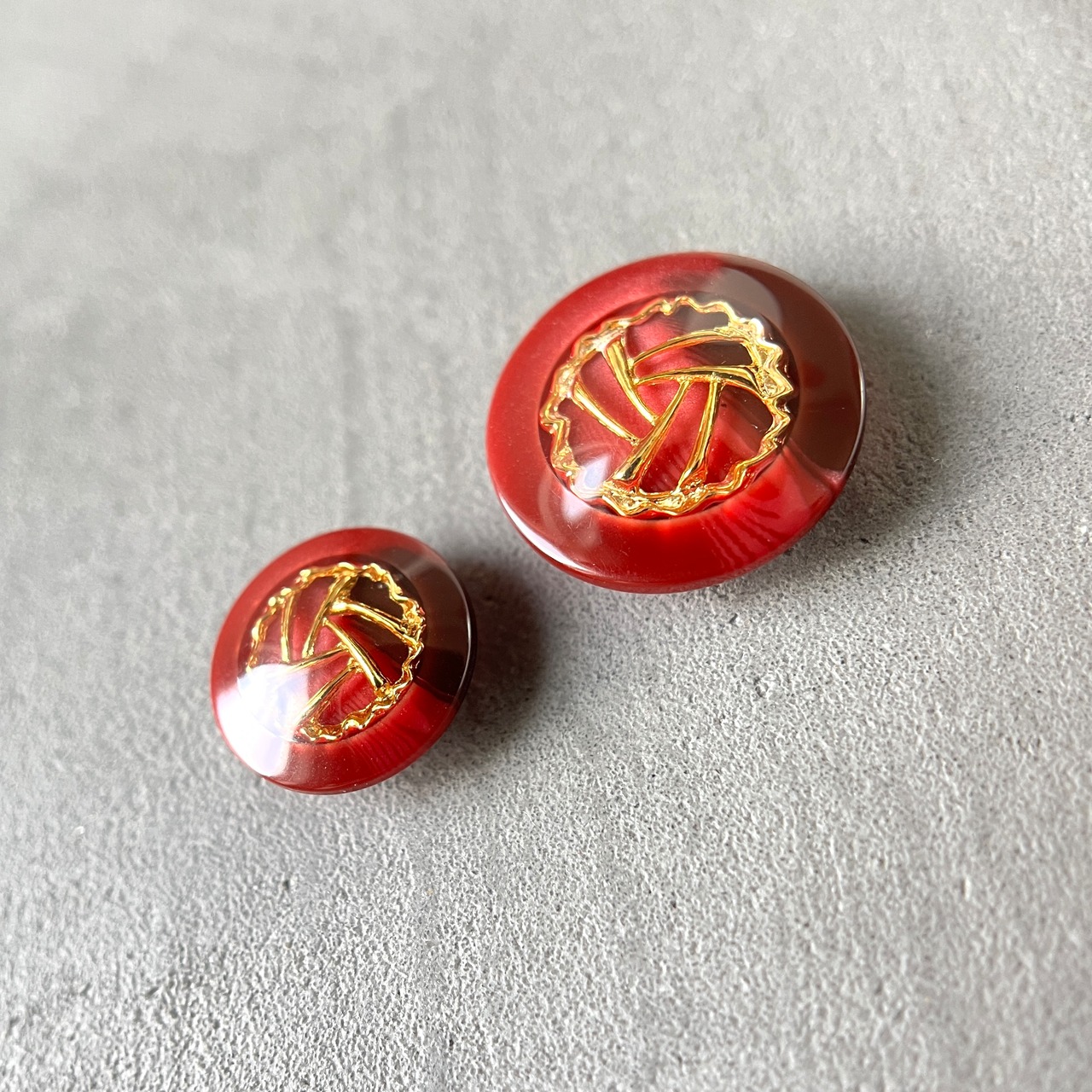 カーディナルレッド×ゴールドモチーフ 20mm・画像6