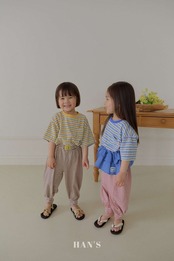 【取寄/韓国直送】Hans 26/SM キャンディストライプ Tシャツ|夏服|韓国子供服