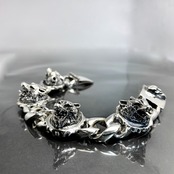 WOLVES CHAIN BRACELET / ウルヴスチェーンブレスレット