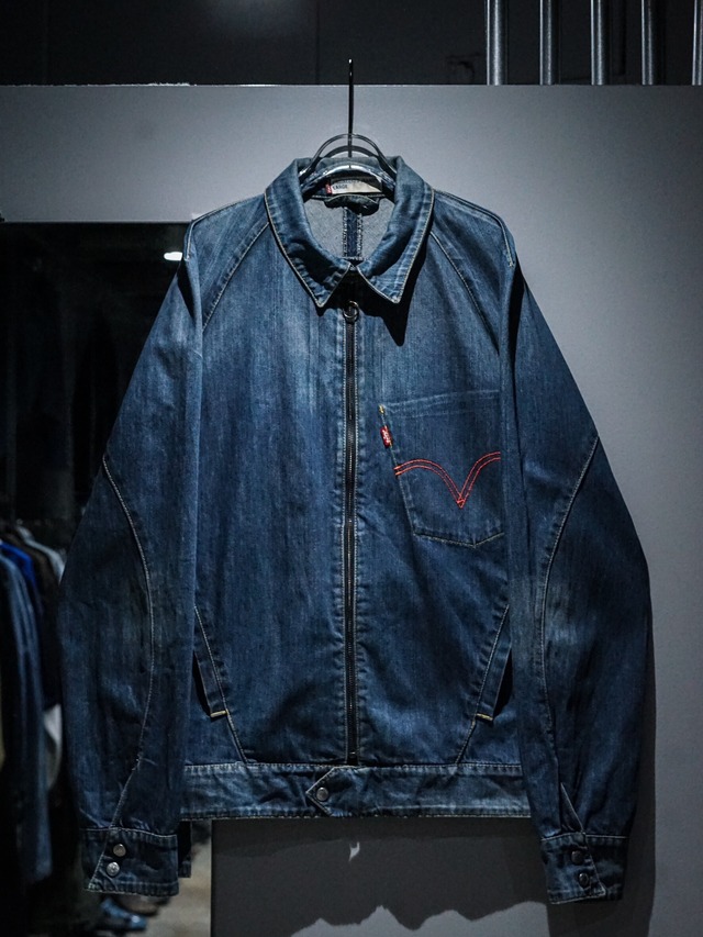 【add (C) vintage】"Levi's Engineered" Loose Zip Up Denim Jacket