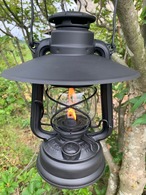 【 シェード付き マットブラック 耐熱モデル 】FEUERHAND 276 オイルランタン