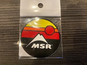 MSR  サークルサンセットステッカー