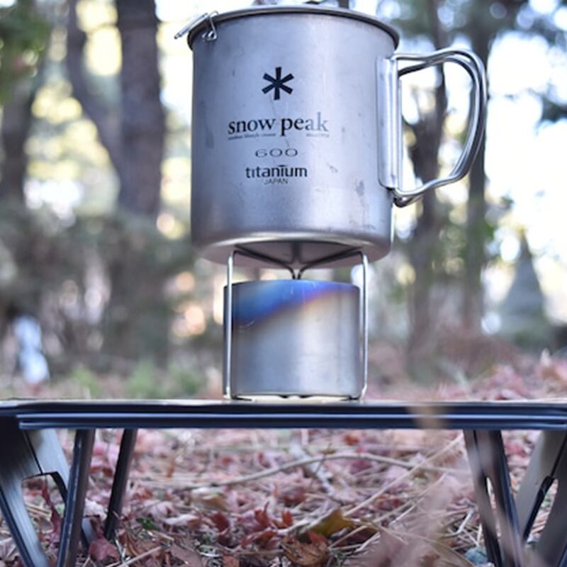 KALUGII カルギイ チタン五徳 TG-2P 純チタン製 超軽量 アルコール