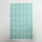 幾何学柄ストール スカーフ 大判コットンストール 幾何学模様 グリーン