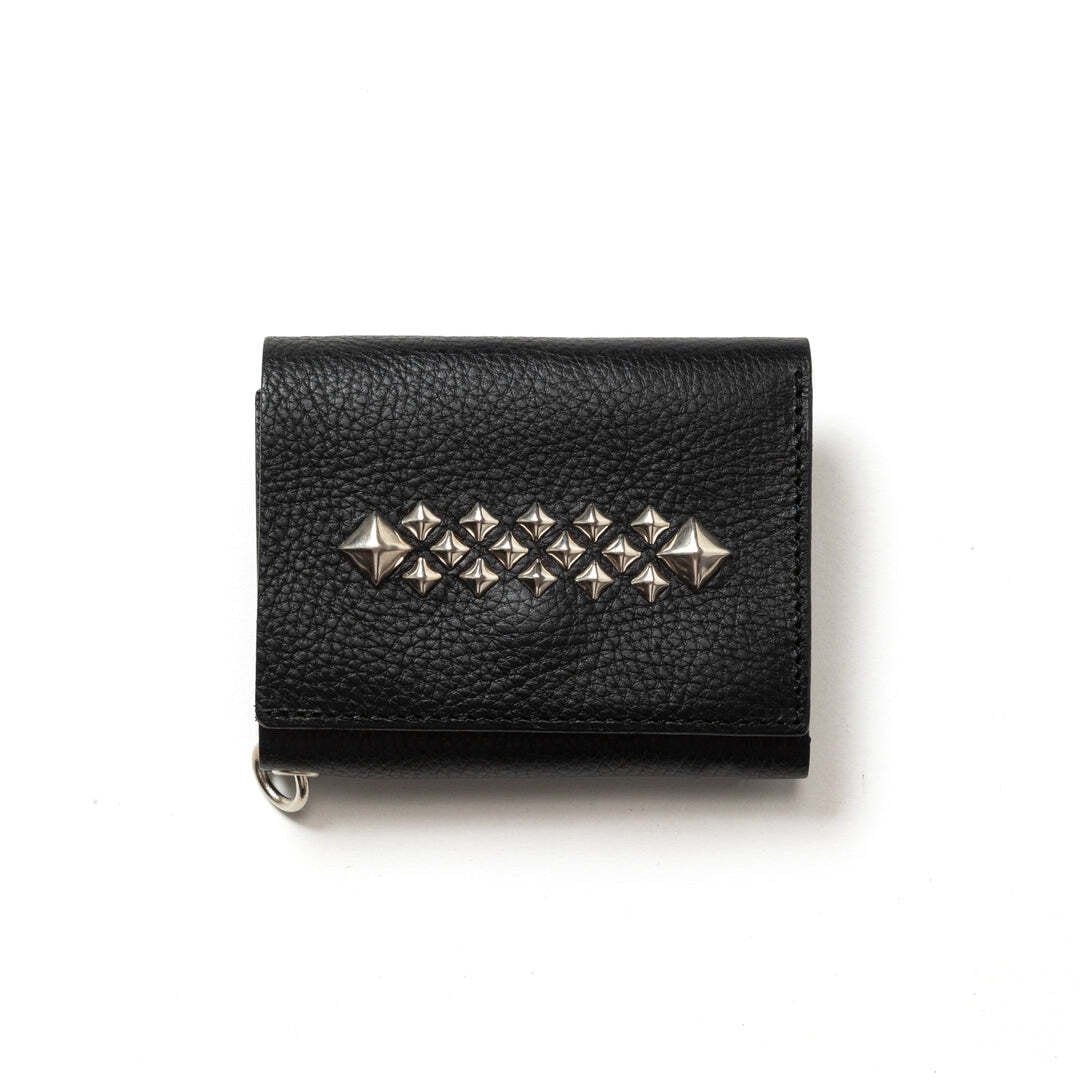 CALEE / STUDS LEATHER KEY RING ＜TYPE C＞ | WHISKER