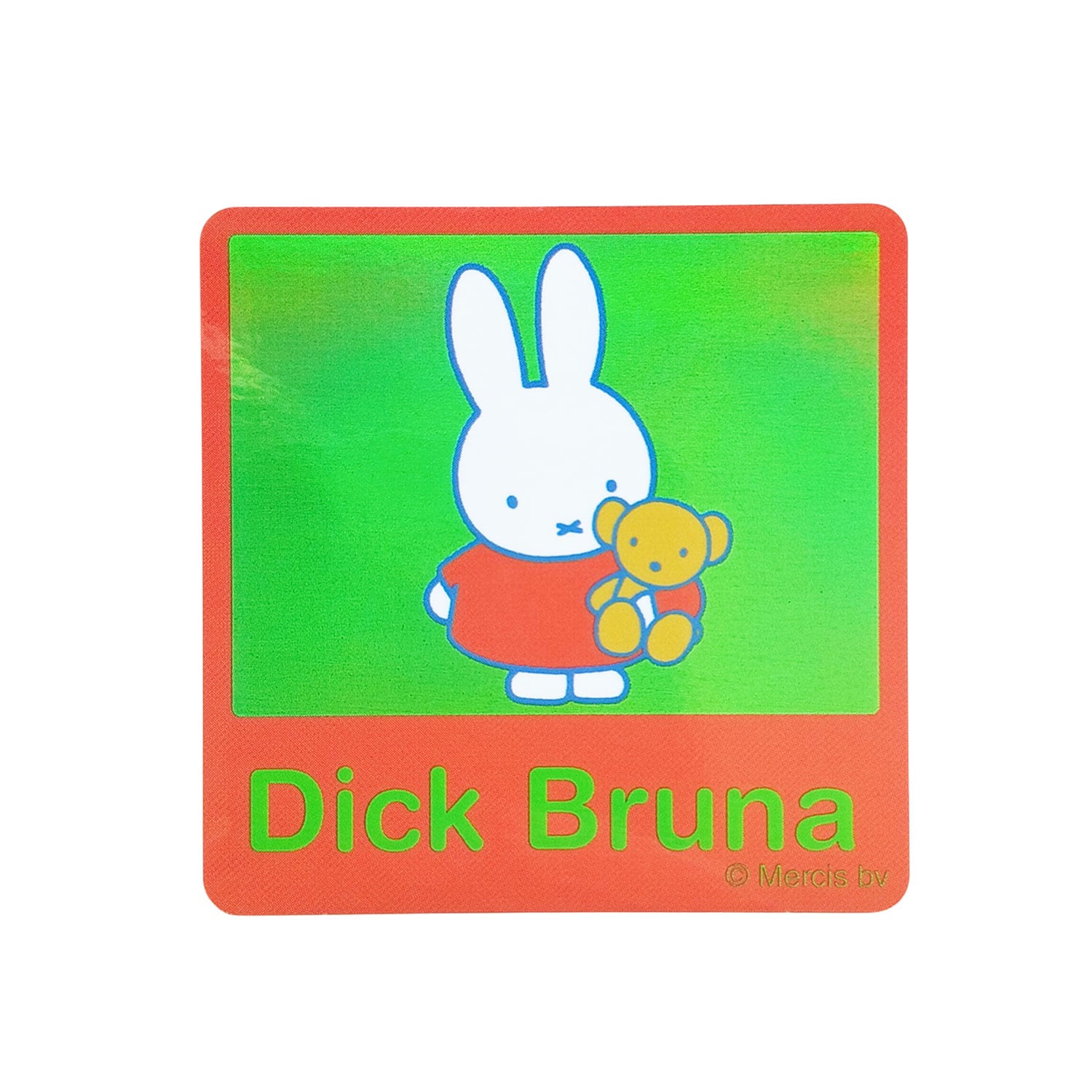 キャラクターステッカー ディック・ブルーナ（ミッフィー）くろいぬ