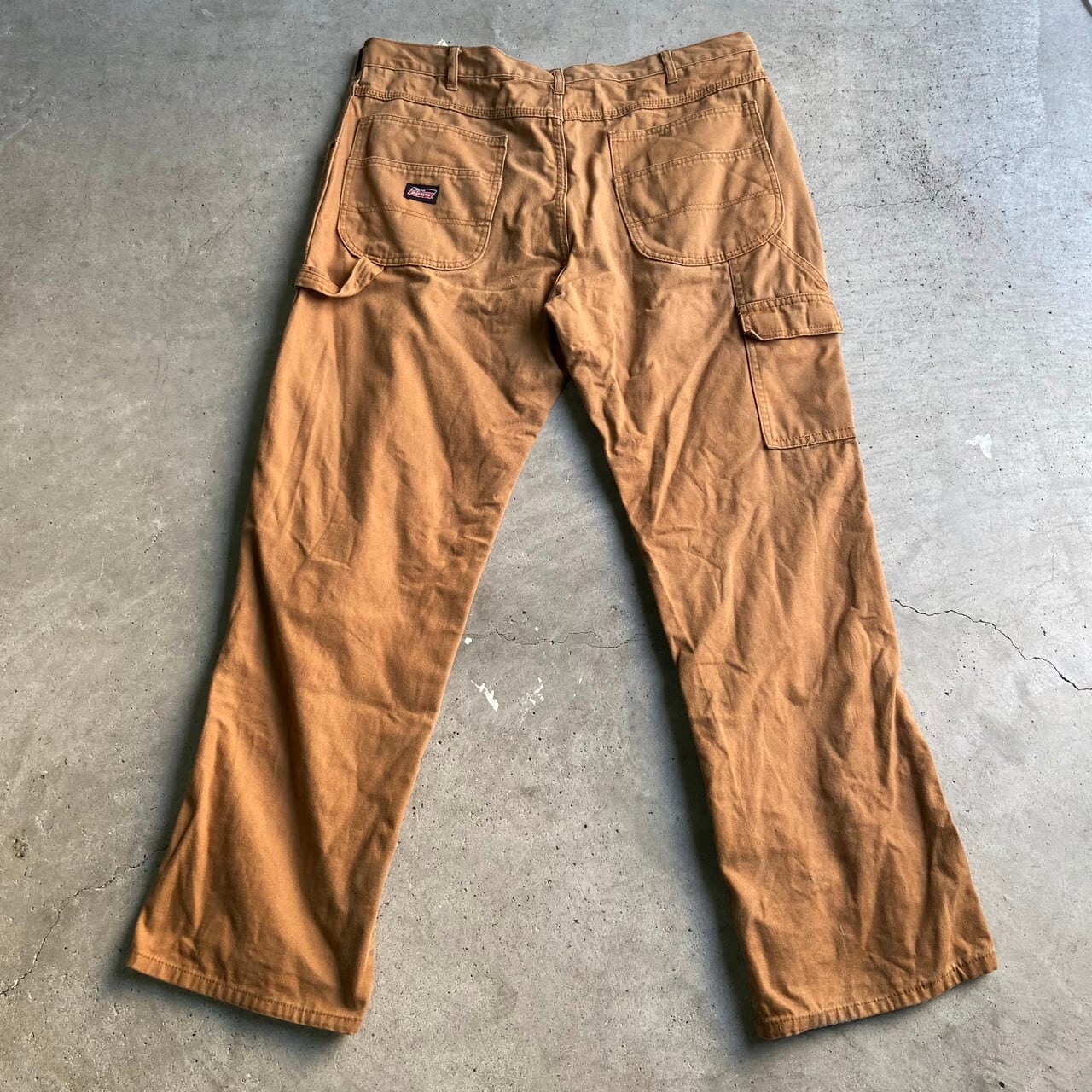 ビックサイズ Dickies ディッキーズ ダック地ワークパンツ ダブルニー
