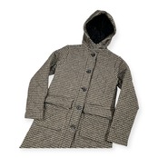 MACKINTOSH マッキントッシュ × HARRIS TWEED ハリスツイード フード付き コート 千鳥格子 サイズ 36 /英国製/スコットランド製