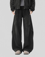 Heavy Washed Wide Pants（95％/40％）