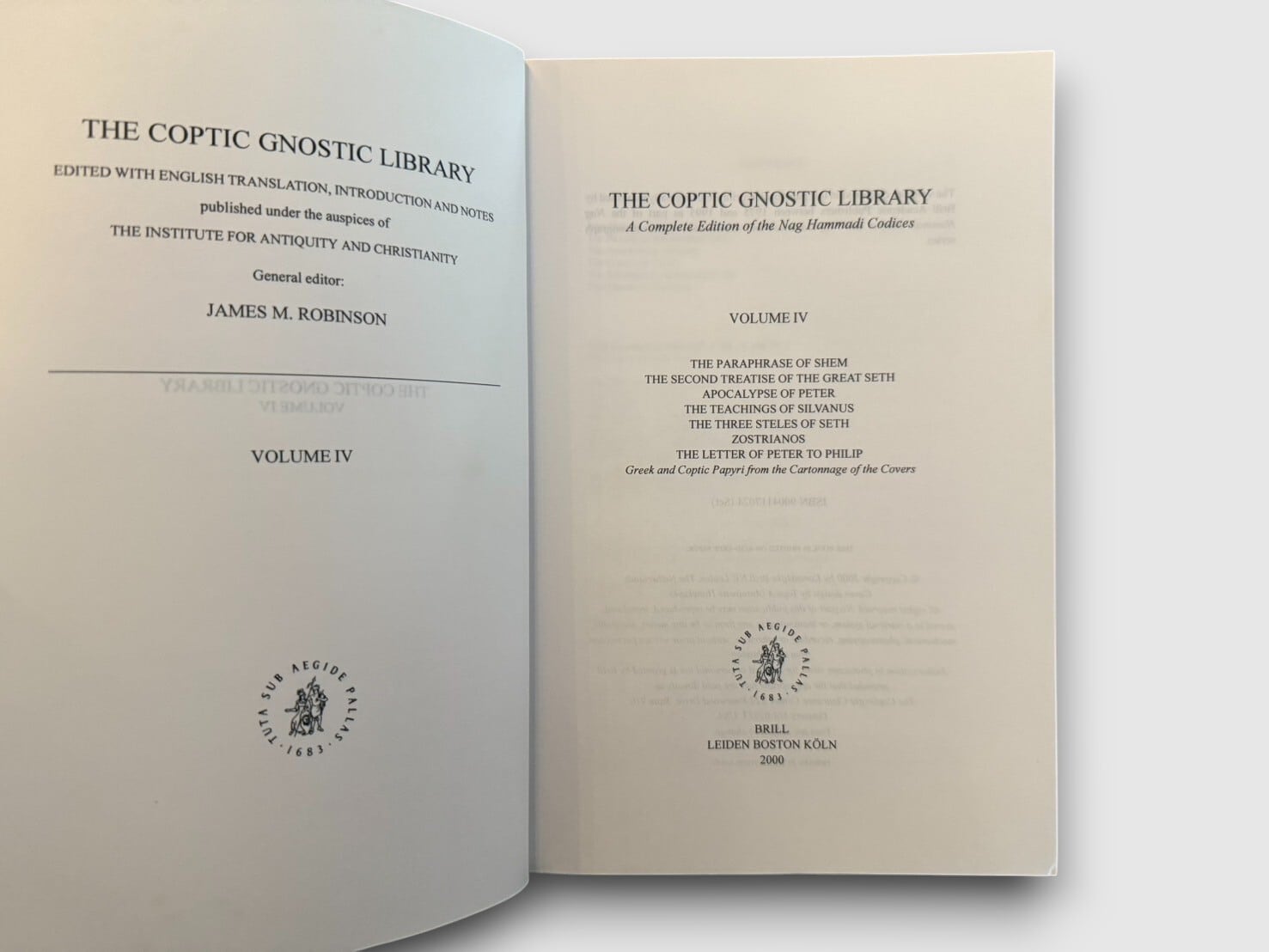 SG142】The Coptic Gnostic Library: A Complete Edition of the Nag