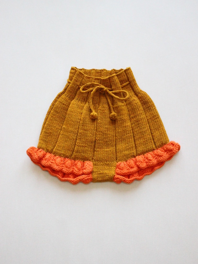 Misha & Puff  Scallop Hem Shorts  Marigold