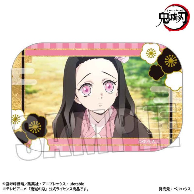 テレビアニメ「鬼滅の刃」無限列車編 メモリーズスクエア缶バッジ 竈門 禰豆子