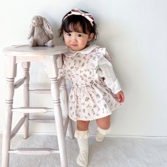 flower lace rompers