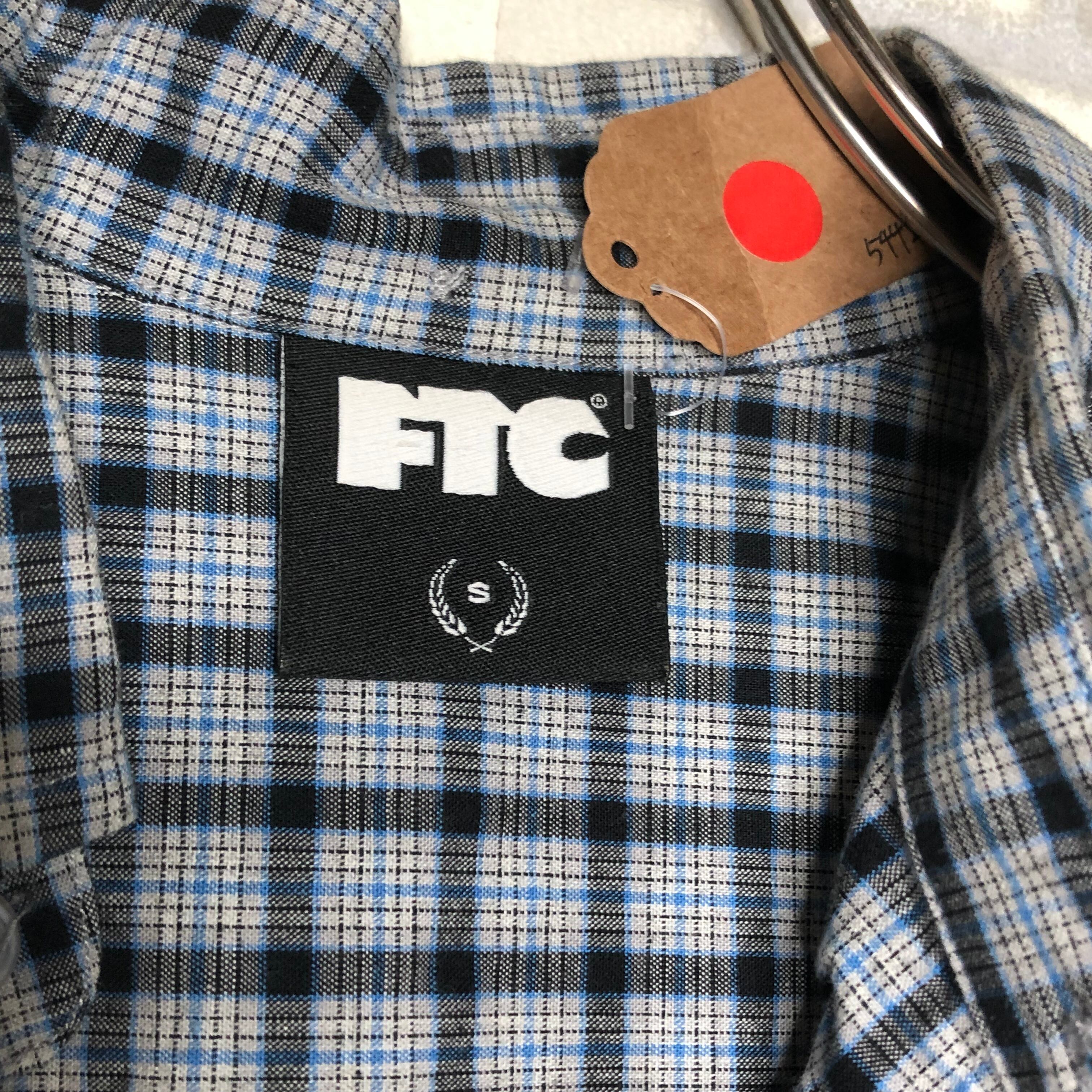 FTC 長袖シャツ S（M相当）チェック柄 | 古着屋OLDGREEN