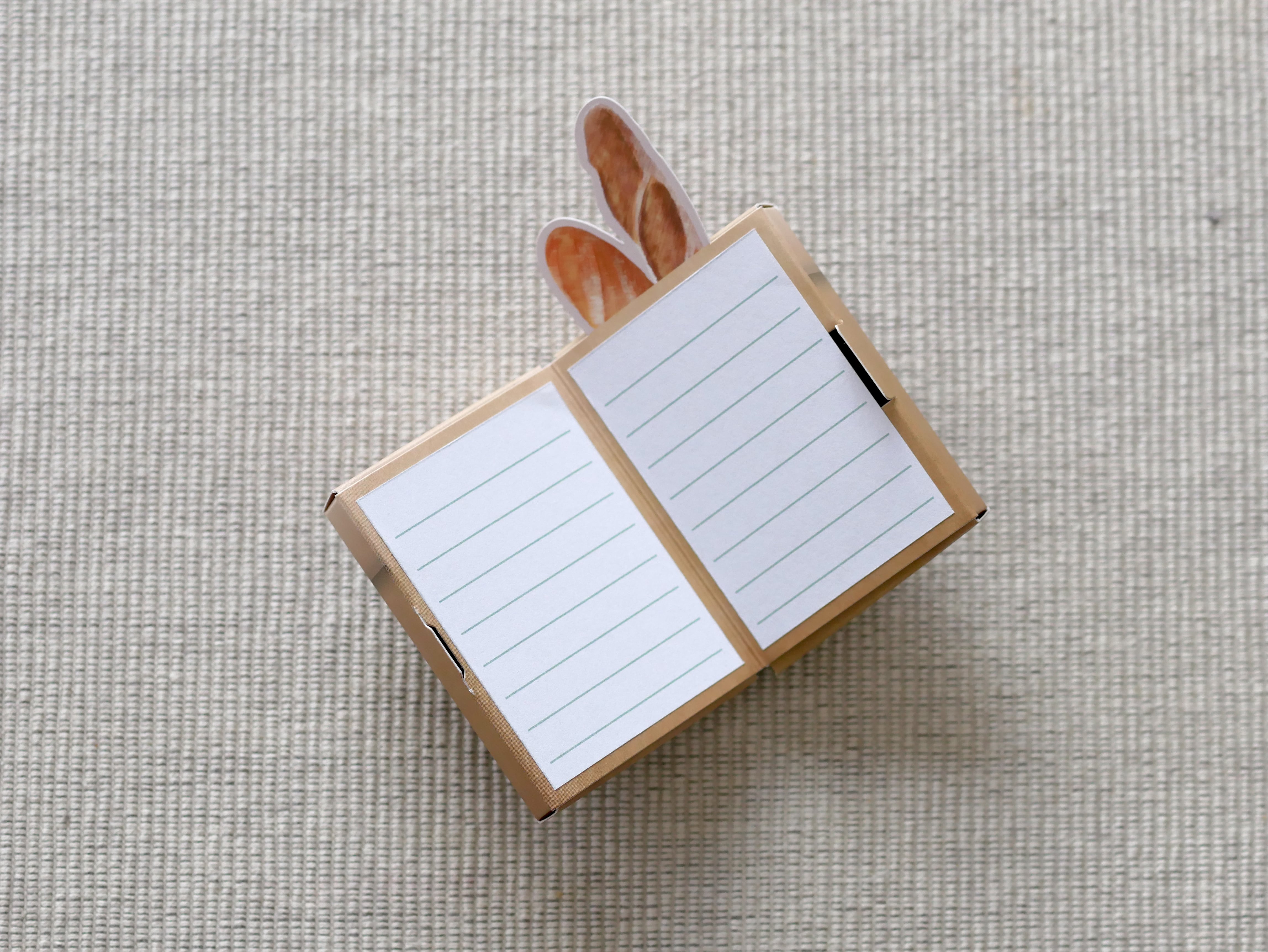 立体メッセージカード(パン) | seiwado.book.store.