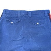 【GUCCI】サイドストライプ ロイヤルブルーパンツ