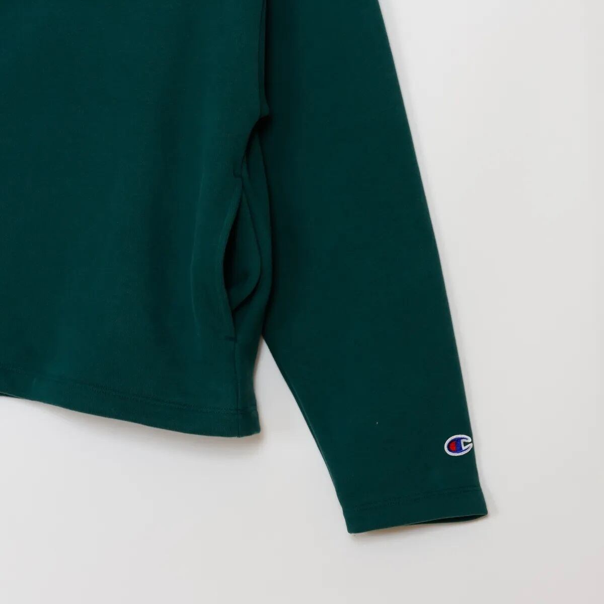 【明日まで】Champion スウェットカーディガン ダークグリーン CHAMPION (ﾁｬﾝﾋﾟｵﾝ) - SWEAT CARDIGAN (ｽｳｪｯﾄｶｰﾃﾞｨｶﾞﾝ) ﾚﾃﾞｨｰｽ 552 ﾀﾞﾙ