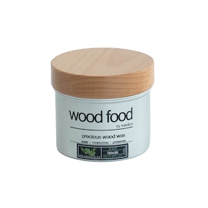 wood food WAX-ひのき-/ウッドフード/無垢材・本革製品/手入れ用ワックス