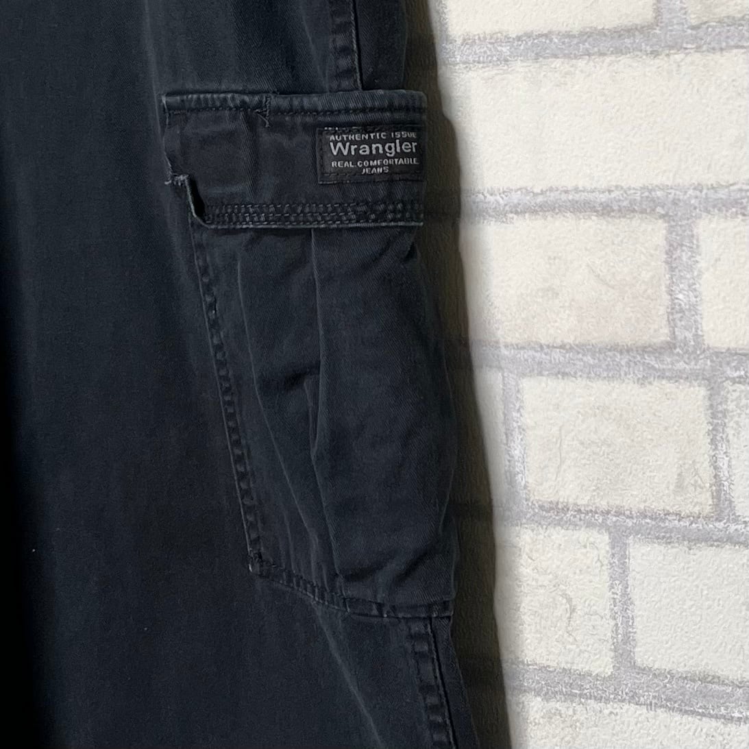 Wrangler ラングラー ストレッチ ヘリンボーン カーゴパンツ W78cm