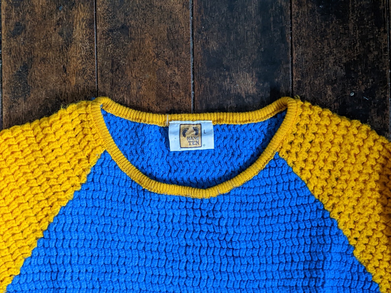 70 s ☆ ライトニングボルト スウェット ハンテン オーシャン  