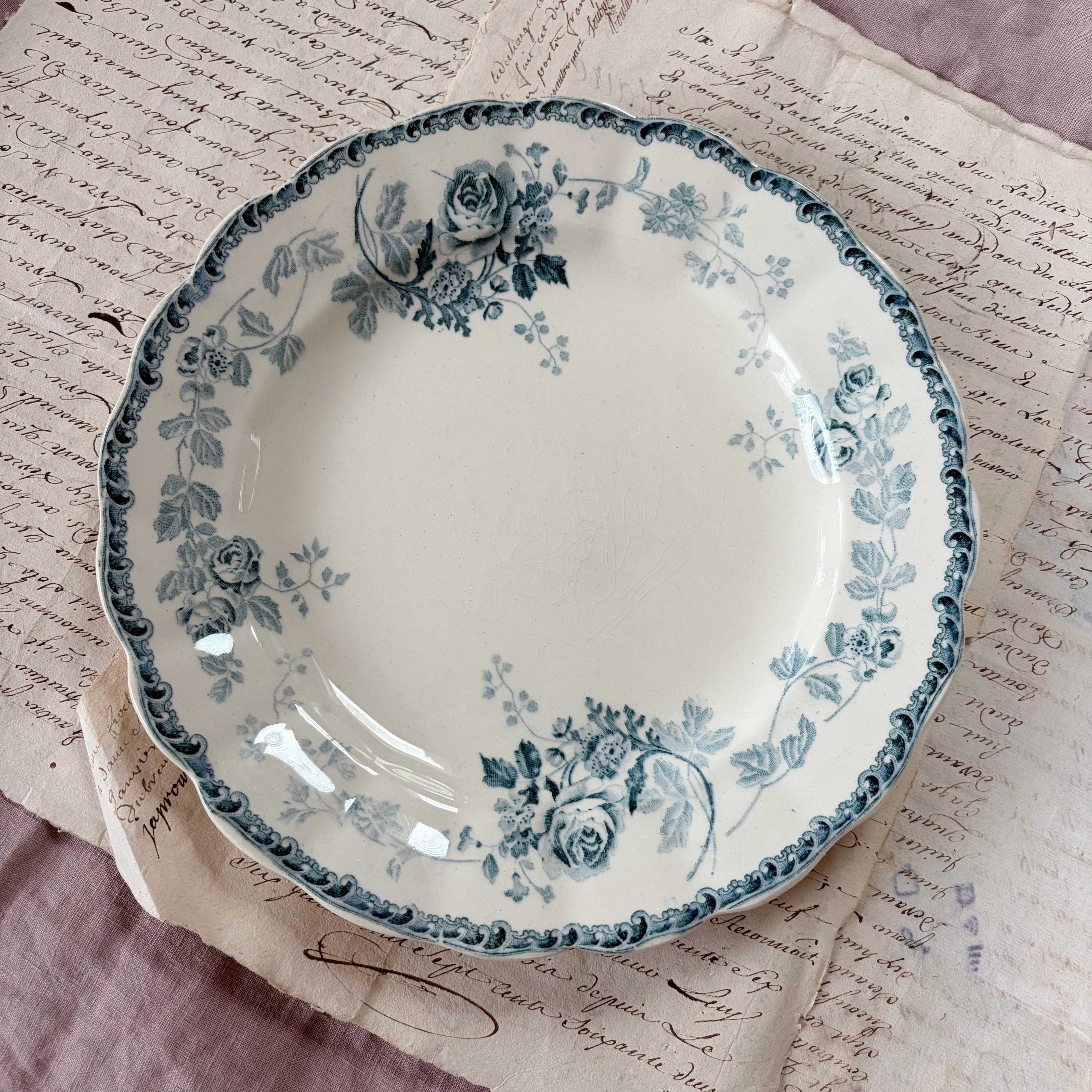 フランスアンティーク antique brocante フェセル 水切り フランスアンティーク】飴色釉薬のフェセル 水切り | ｱﾝﾃｨｰｸﾎﾞﾝﾇｼｬﾝｽ