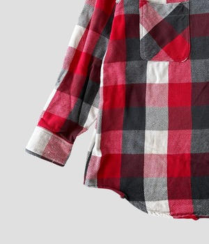 -BIG MAC- Vintage 70s L Flannel Check Shirt