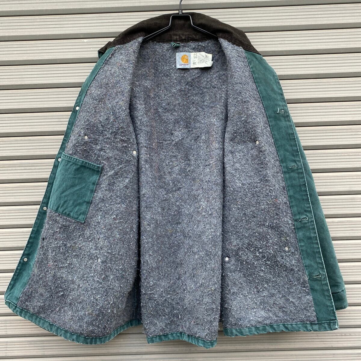 w*a様 【希少】Carhartt 80s-90s チョアジャケット M／ヴィン 80年代 USA製 100周年モデル カーハート ミシガンチョアコート ワーク