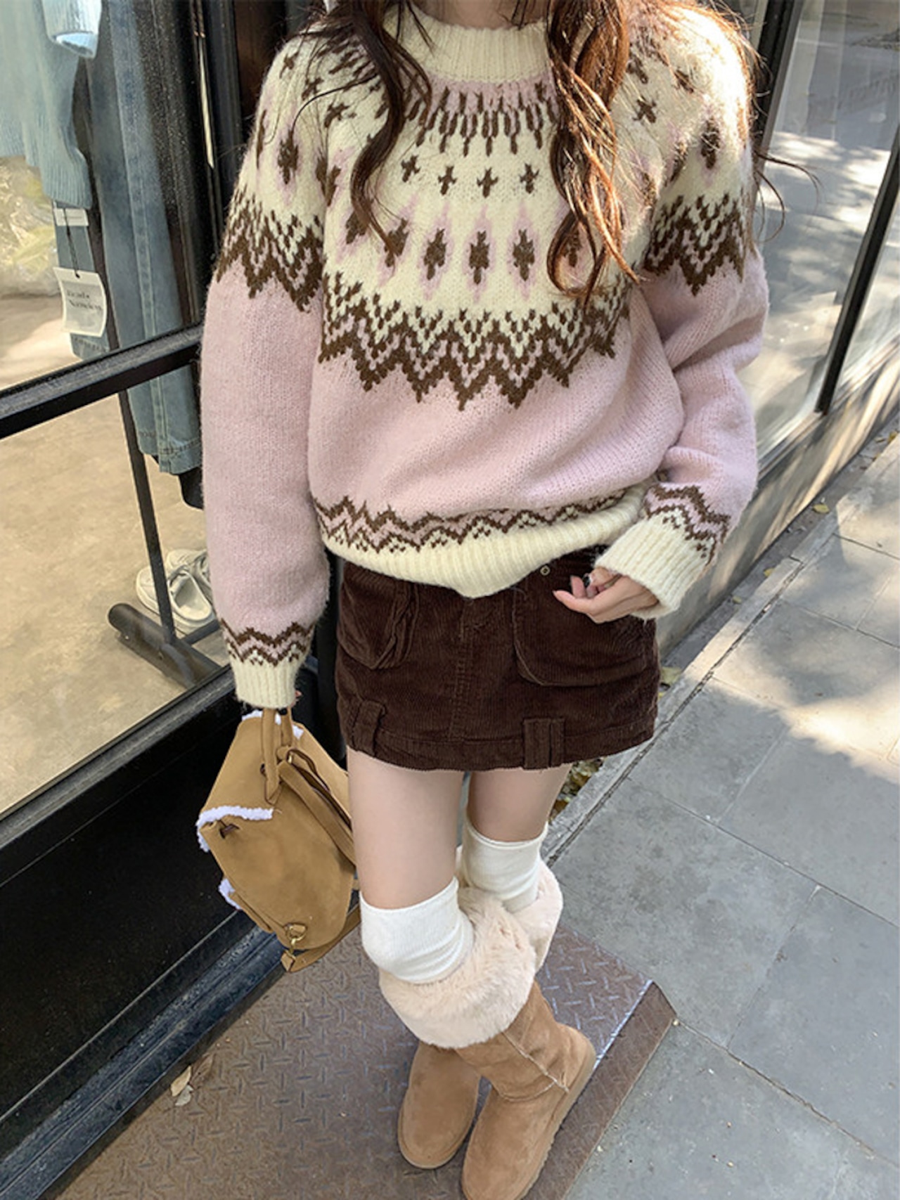 ノルディックニットセーター LK1805