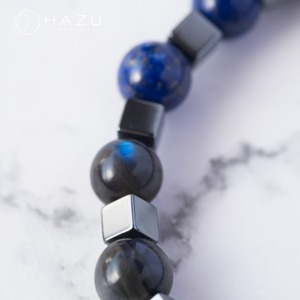 真実を見抜く力と直感力［ラピスラズリ／ブラックラブラドライト／ヘマタイト］