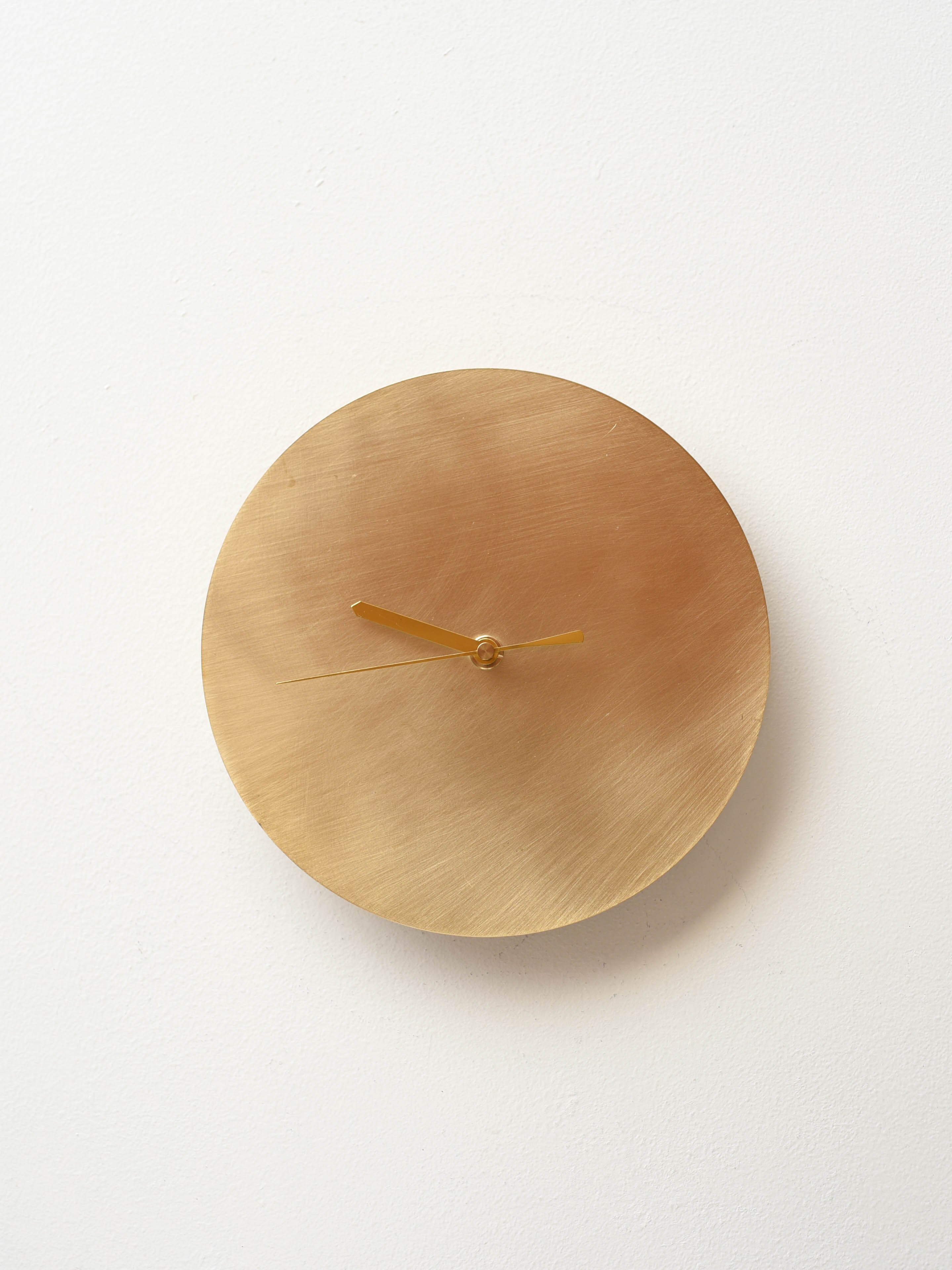 千sen|wall clock 真鍮