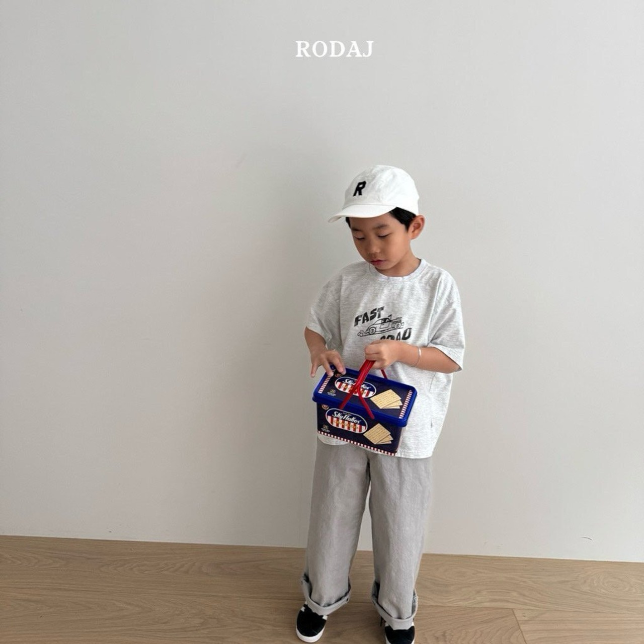 【roda J】FAST ROAD Tシャツ メランジ 80~100cm - 4