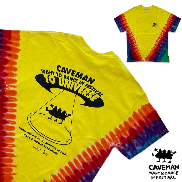【CAVEMAN】「Predator」  S/S T-shirt【caveman want to dance in festival】td10-caveman-Predator