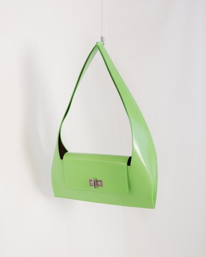 audette - BAGUETTE "FLASHY GREEN BOXCALF"