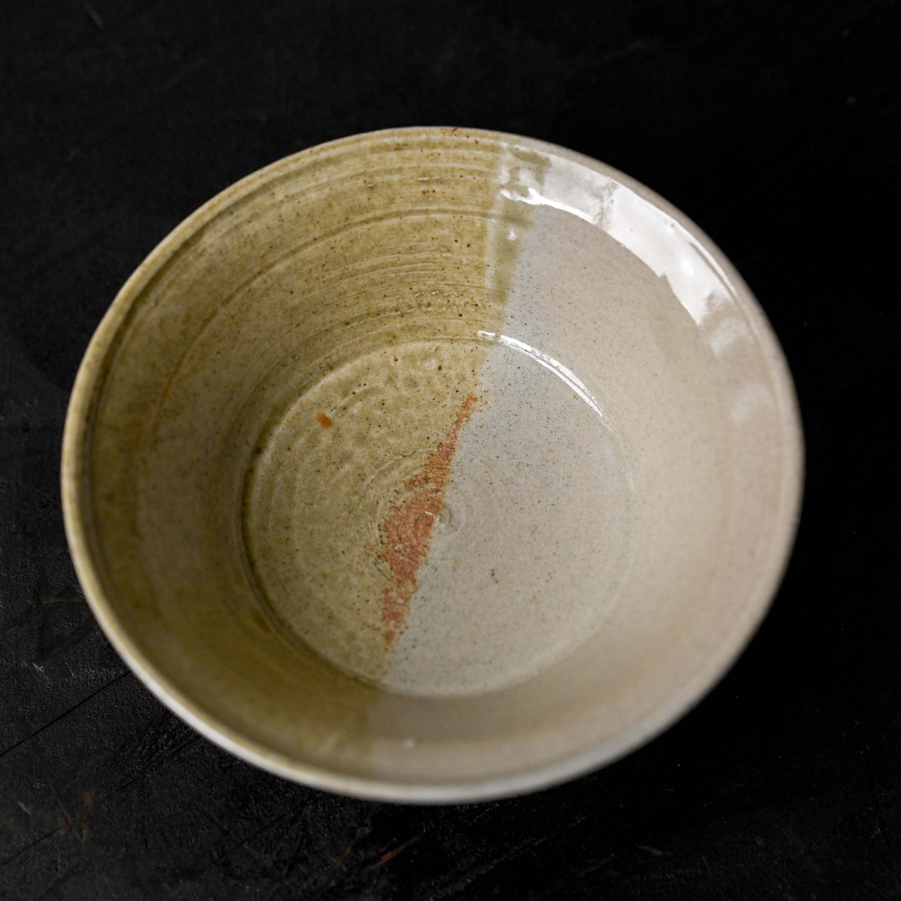 秋田菫　掛分　小鉢