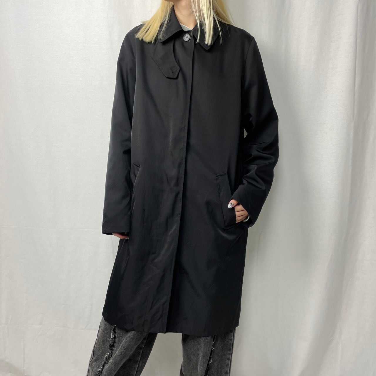 90~年代 Lauren RALPH LAUREN ローレンラルフローレン ステンカラー 