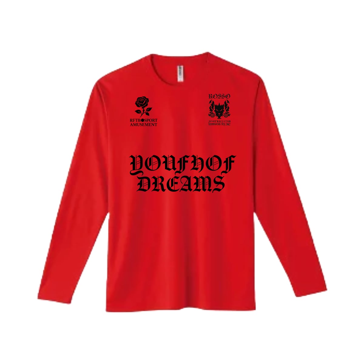 FC ROSSO OSAKA U-15 PRACTICE SHIRT 【ジュニアユース練習着 上