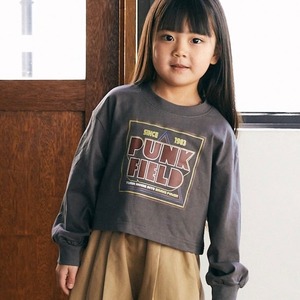 Generator PUNK FIELD L/S Tee【110-160cm】Charcoal