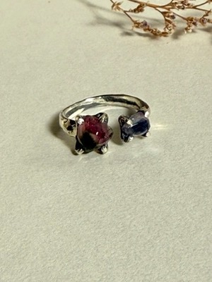 バイカラートルマリンSVリング | RUKUS